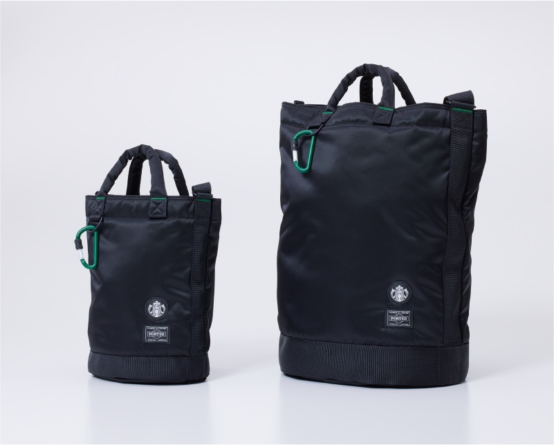 スタバ×PORTER 初コラボ「ドラムバッグ」「ステンレスボトル」6月21日