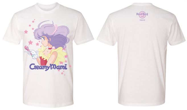 ハードロックカフェ×クリィミーマミ Tシャツ(「Creamy Mami」×HRC White T-shirt)