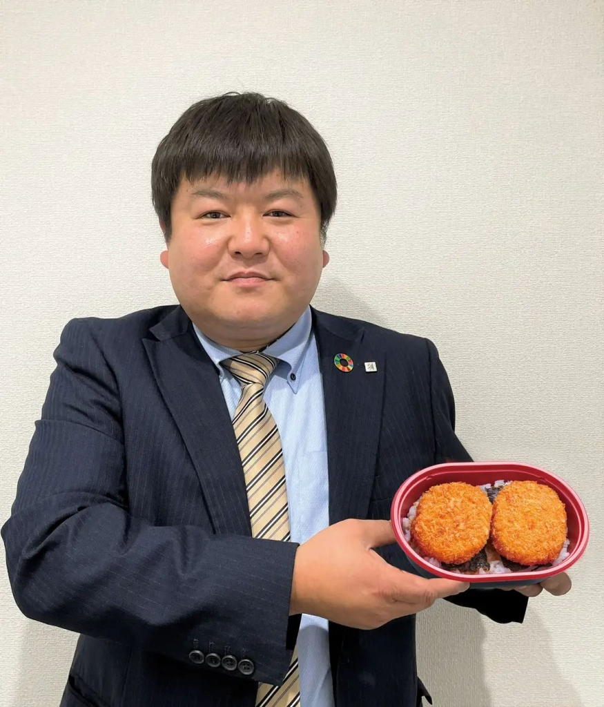 「だけ弁当(コロッケ)」発案 林弘昭東日本運営本部･副本部長