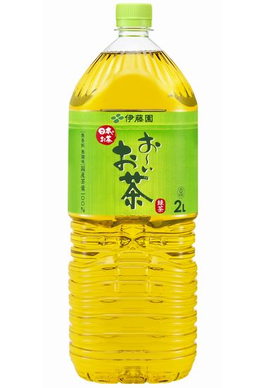 伊藤園「お～いお茶 緑茶」2Lペットボトル