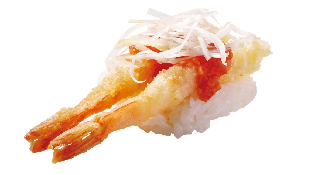 「えび天シャキシャキ葱チリソース」/はま寿司の大切り大とろびんちょうと夏のスタミナ祭り