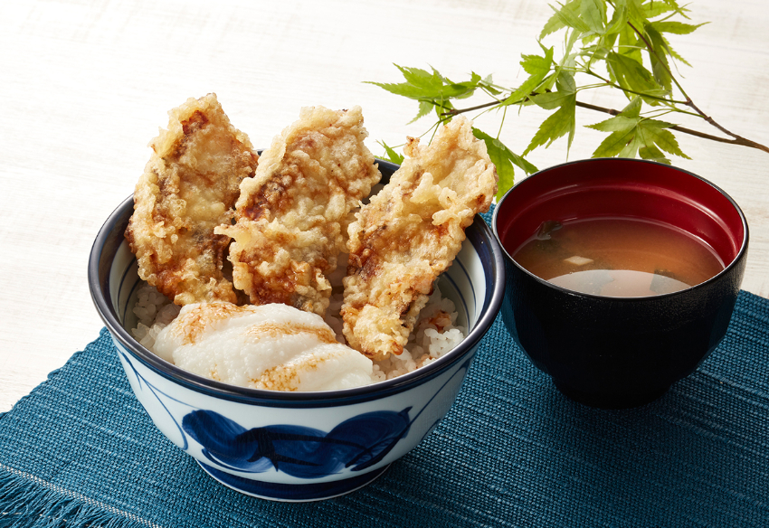 天丼てんや「うなとろ天丼」