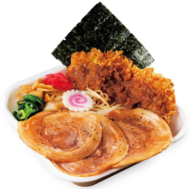 かつや「チャーシュー増し とんこつチキンカツ丼弁当」