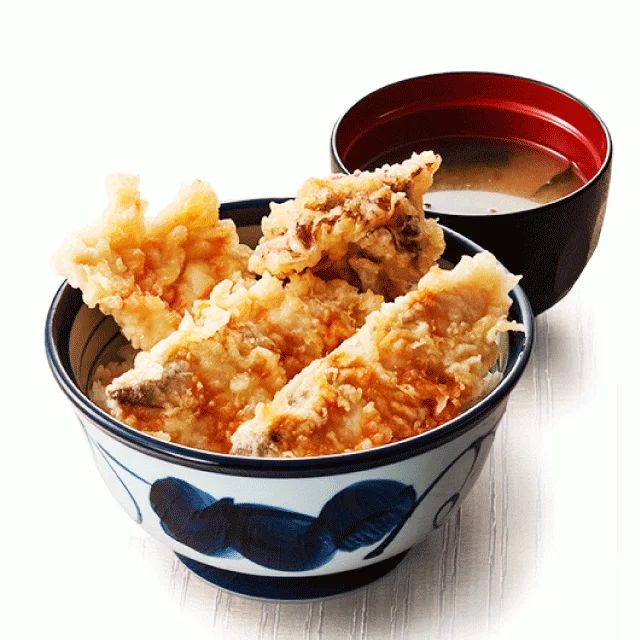 天丼てんや「関ぶりと鶏の天丼」