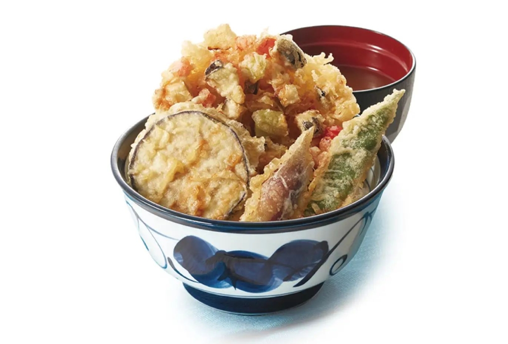 天丼てんや「夏野菜の天丼」