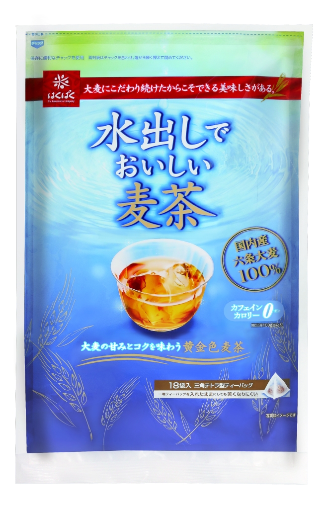 はくばく「水出しでおいしい麦茶 18袋」