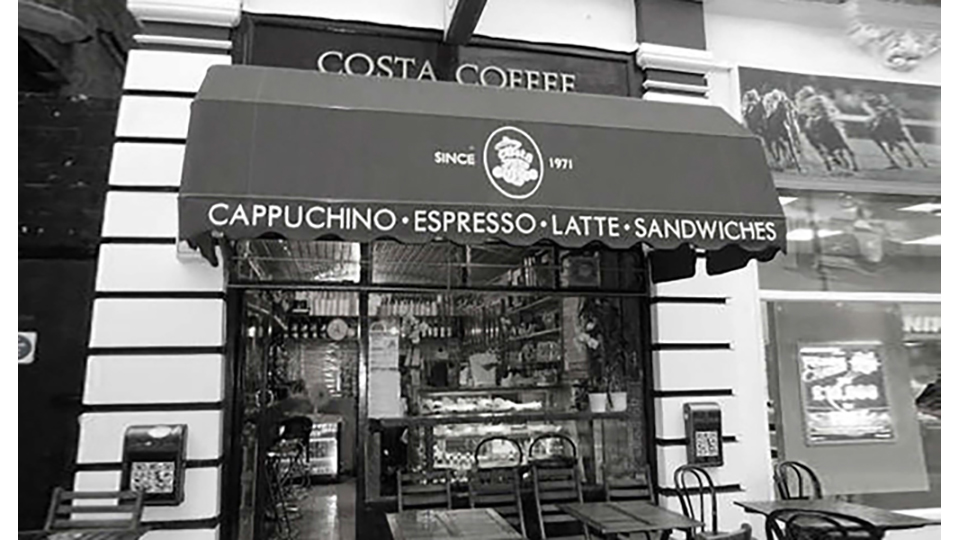 1970年代にイギリス･ロンドンで創業。その後、ヴォクソールブリッジロードに最初のコスタ コーヒーショップをオープン