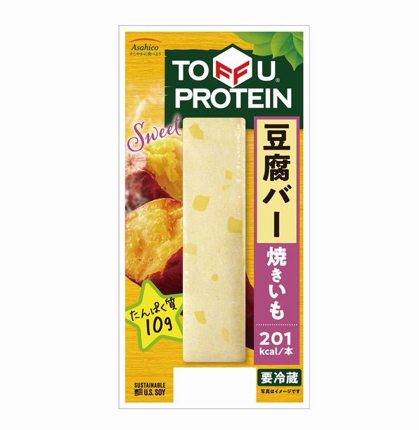 アサヒコ「TOFFUPROTEIN」豆腐バー焼きいも