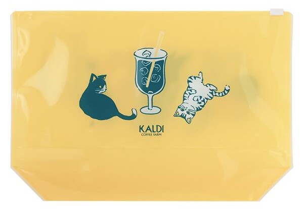 カルディコーヒーファーム「オリジナル ジッパーバッグ」/ニャンコーヒードリップセット