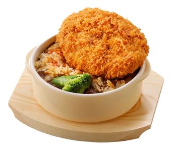 びっくりドンキー「メンチカツ焼きカリーライス」