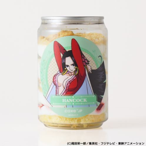 Cake.jp『ONE PIECE』ハンコック メロメロンケーキ缶