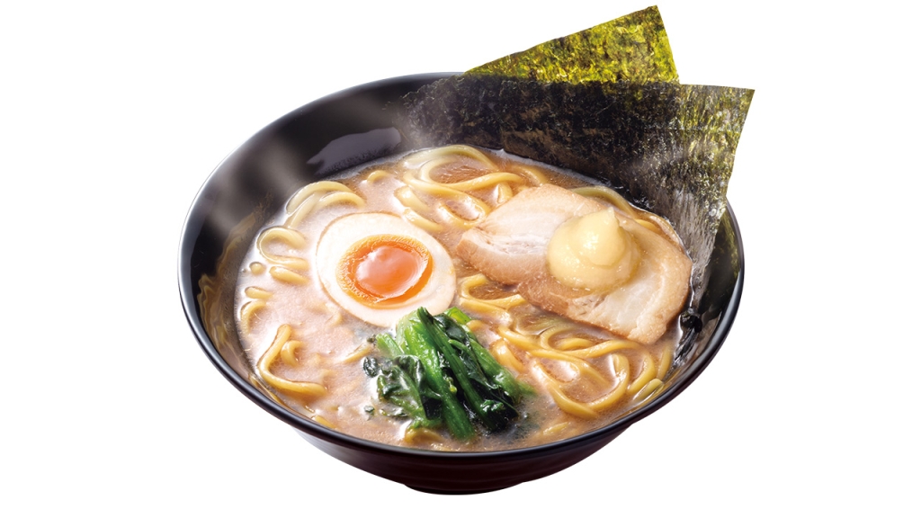 はま寿司「横浜家系ラーメン〈にんにくのせ〉」