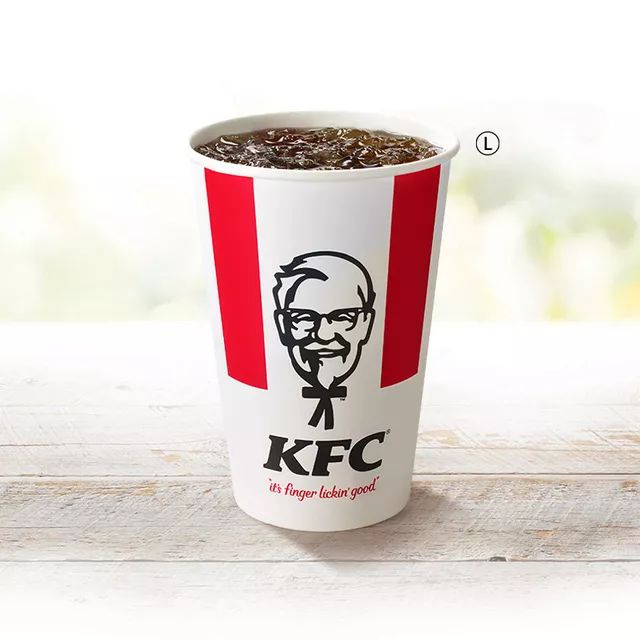 KFC「ドリンクL」イメージ