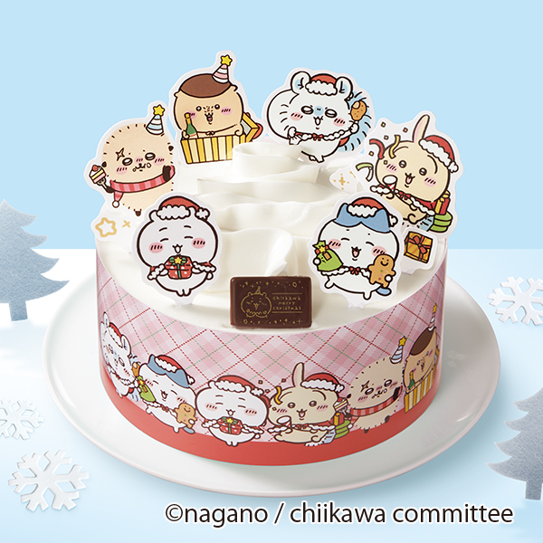 「ちいかわ クリスマス★パーティーケーキ」/ファミリーマート2023年クリスマスケーキ