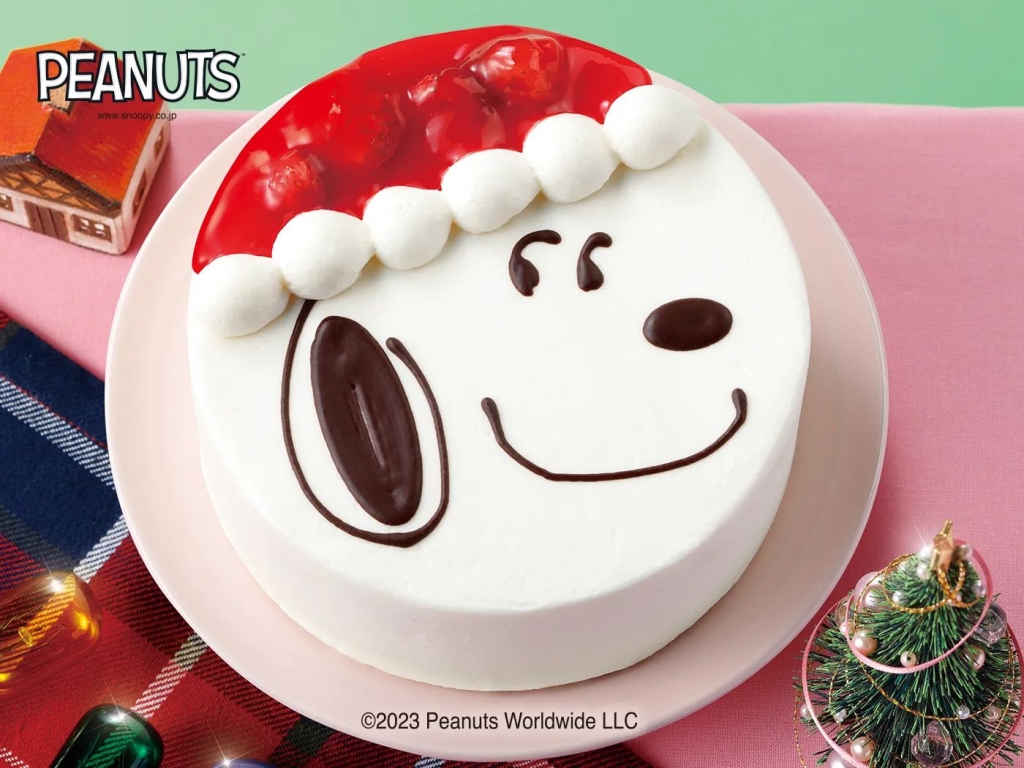 「SNOOPY クリスマス サンタ スヌーピー」/セブンイレブン2023年クリスマスケーキ