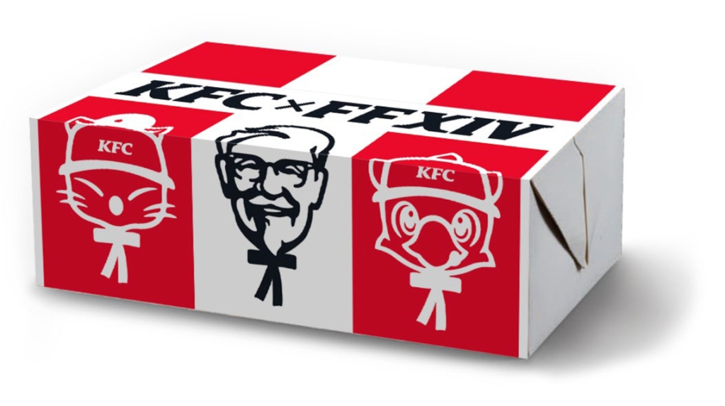 KFC「ファイナルファンタジー14コラボセット」専用BOX