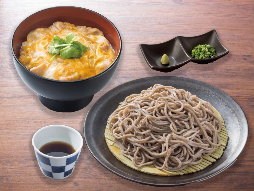 から好し 「親子丼 もり蕎麦セット」