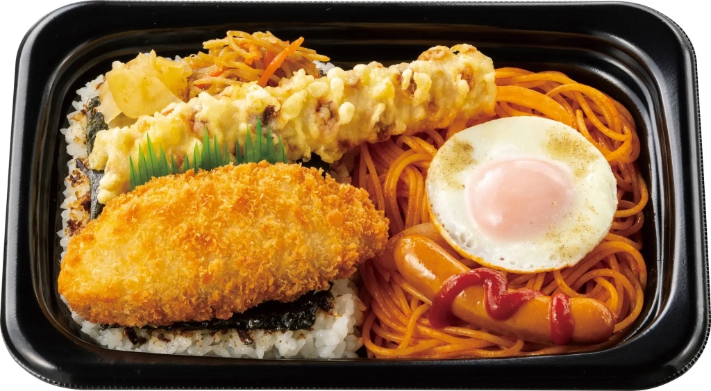 Hotto Motto (ほっともっと) のり弁フェア「BIGのり弁当(ナポリタン) 640円⇒550円」