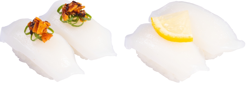 かっぱ寿司 秋のおすすめ110円「あかいか塩レモン」「あかいかザク旨ラー油」