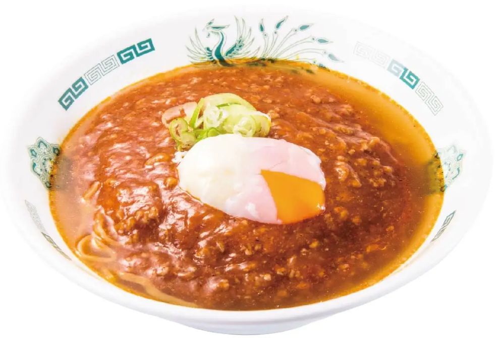 日高屋「温玉旨辛ラーメン」(創業50周年記念復刻メニュー第2弾)