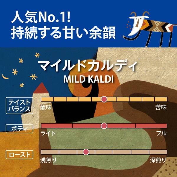 カルディコーヒーファーム「マイルドカルディ」味覚の特徴