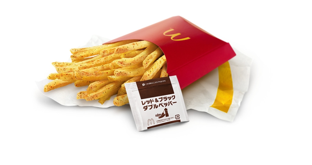 マクドナルド「シャカシャカポテト レッド&ブラック ダブルペッパー」