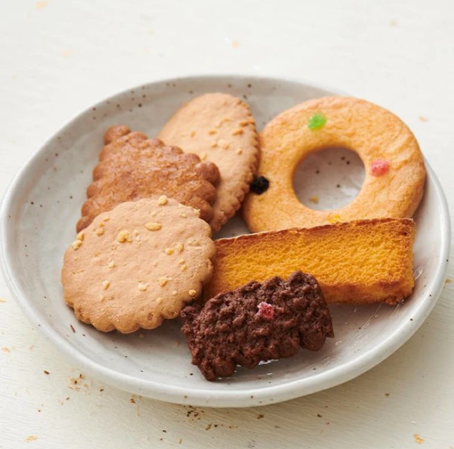 ムーミン「クッキーお重箱」内容のクッキー6種類