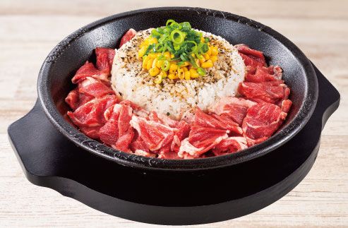 ペッパーランチ「お肉たっぷりビーフペッパーライス」