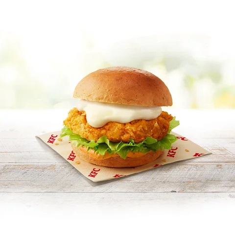 KFC 「チーズにおぼれるフィレバーガー(ラクレット入り)」