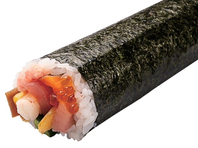 かっぱ寿司「豪華10種 海鮮恵方巻」