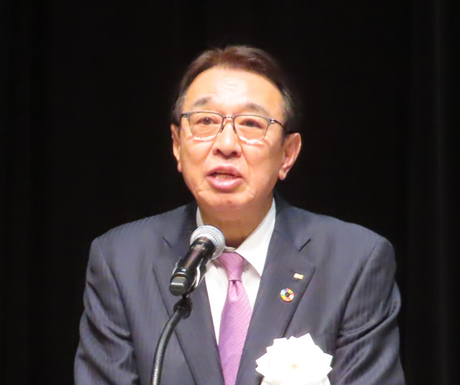 日本給食サービス協会 西脇会長(日本ゼネラルフード会長)