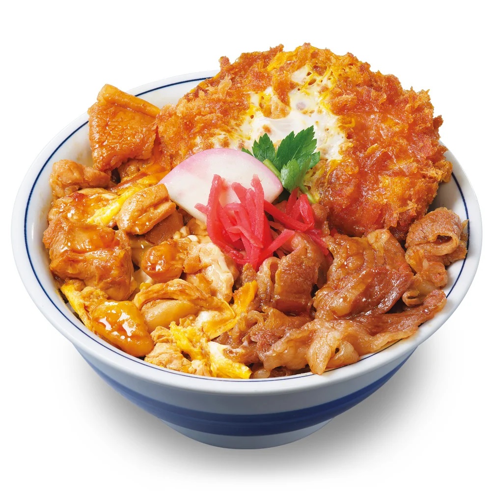 かつや 「かつやのトリプルカツ丼」