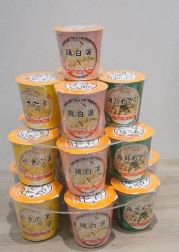 ハナマルキ「すぐ旨カップ」オートミール3商品「かきたま」「海苔わさび」「鶏白湯」