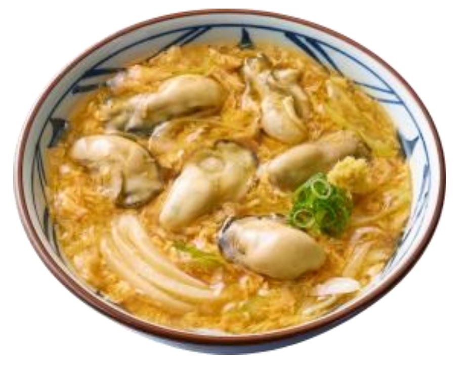 丸亀製麺 「牡蠣たまあんかけうどん」