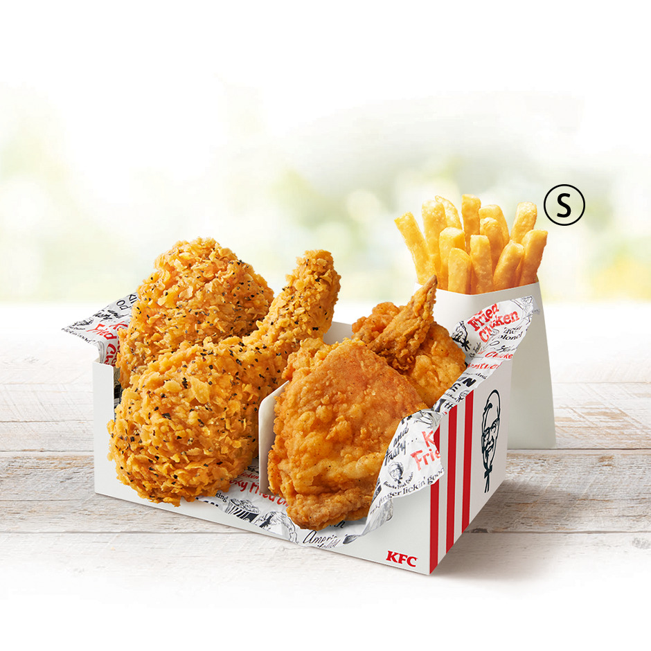KFC「食べくらべ4ピースパック」