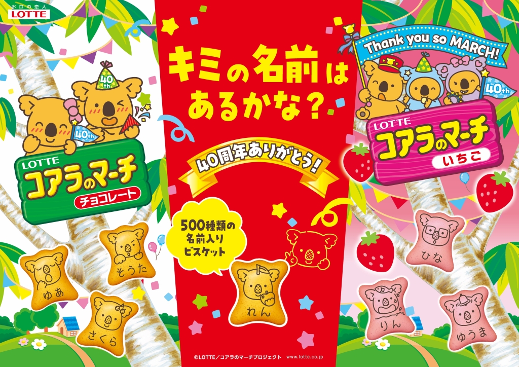 キャラクタースリーブ コアラのマーチ 作り直し いちご