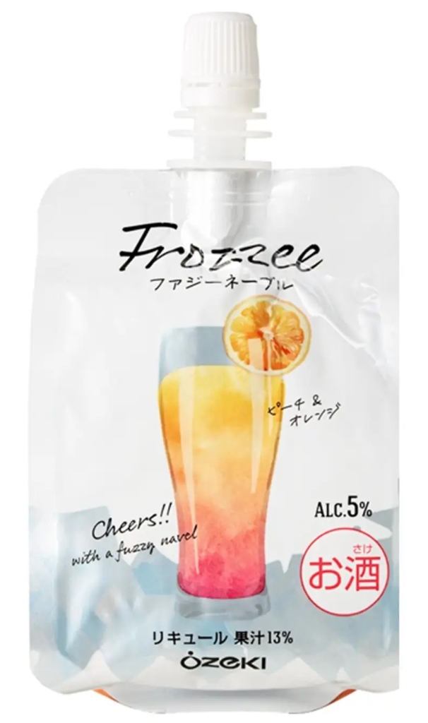 大関 「Frozzeeファジーネーブル150mlスパウチ詰」