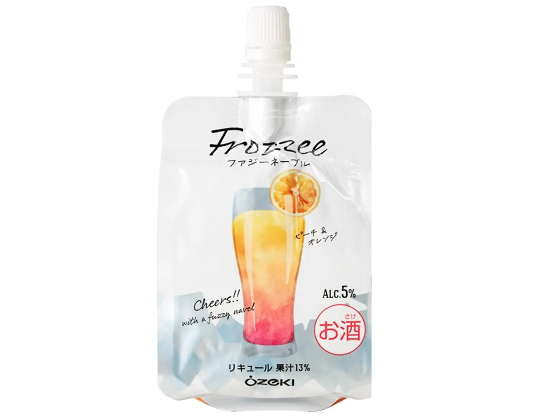 大関 「Frozzeeファジーネーブル150mlスパウチ詰」