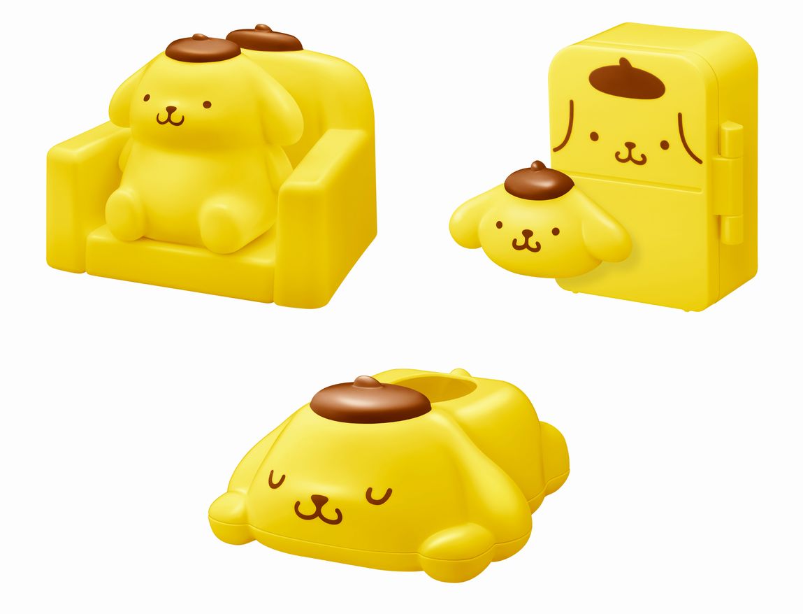 ハッピーセット「ポムポムプリン」第2弾発売、スタンプ、まぐねっと&こ