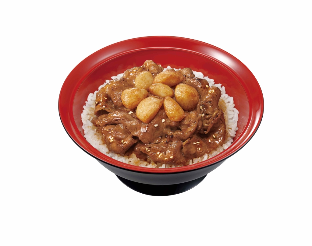 すき家「にんにく牛カルビ焼肉丼」