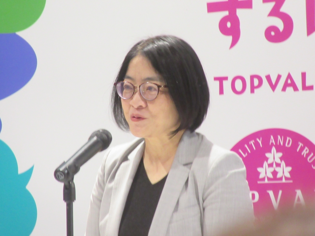 土谷美津子イオン執行役副社長商品担当兼イオントップバリュ社長