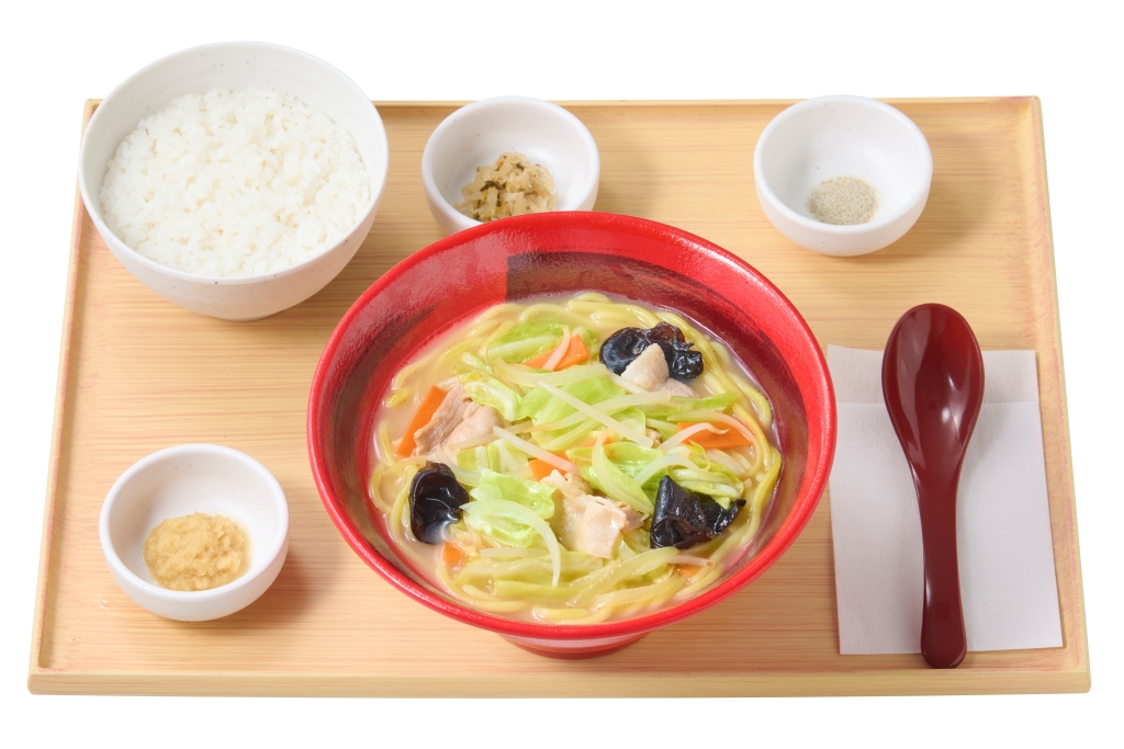 やよい軒「野菜タンメン(ごはん付)」