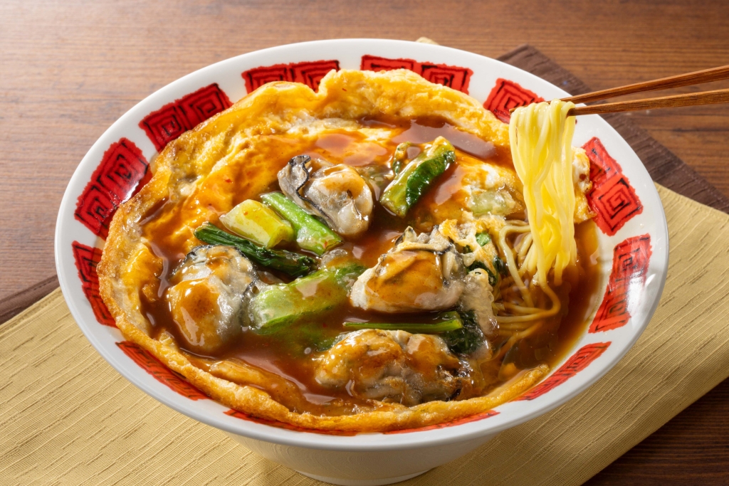 バーミヤン「牡蠣玉ラーメン」