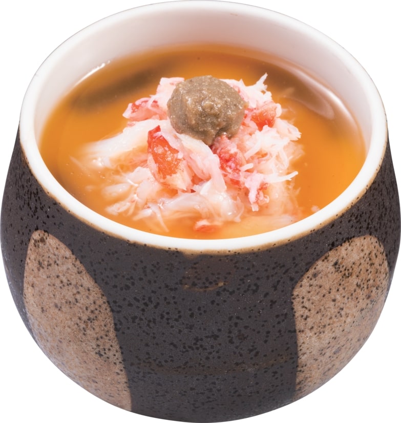 かっぱ寿司「ずわい蟹の茶碗蒸し」