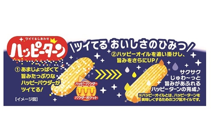 亀田製菓 「ハッピーターン」おいしさのひみつ