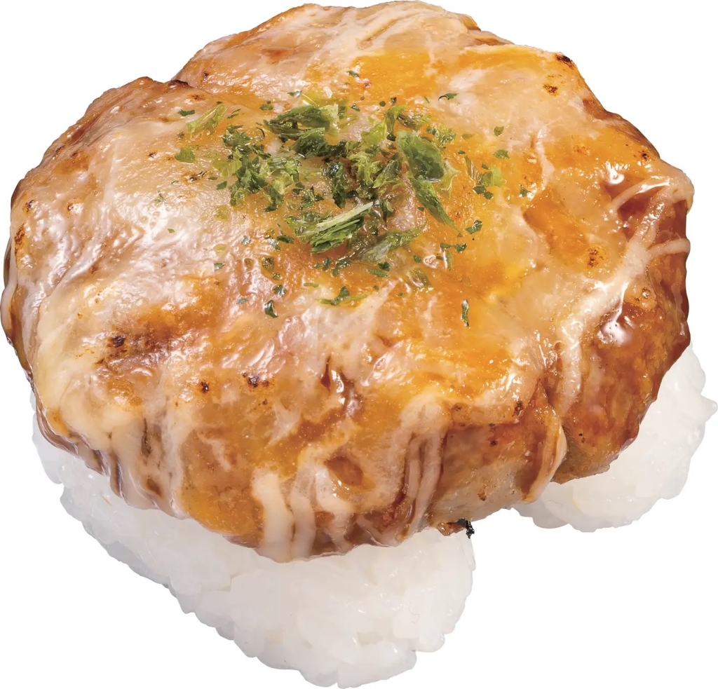かっぱ寿司 「ハンバーグにぎり～濃厚チーズ炙りマヨ～」