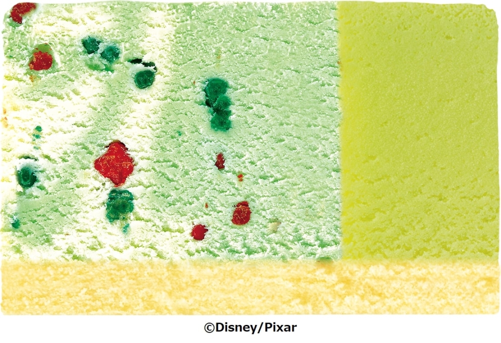 サーティワンアイスクリーム「トイ･ストーリー(バズ)」断面