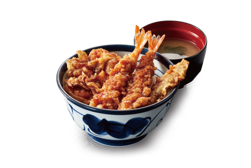 天丼てんや 「たれづけ海老づくし天丼」