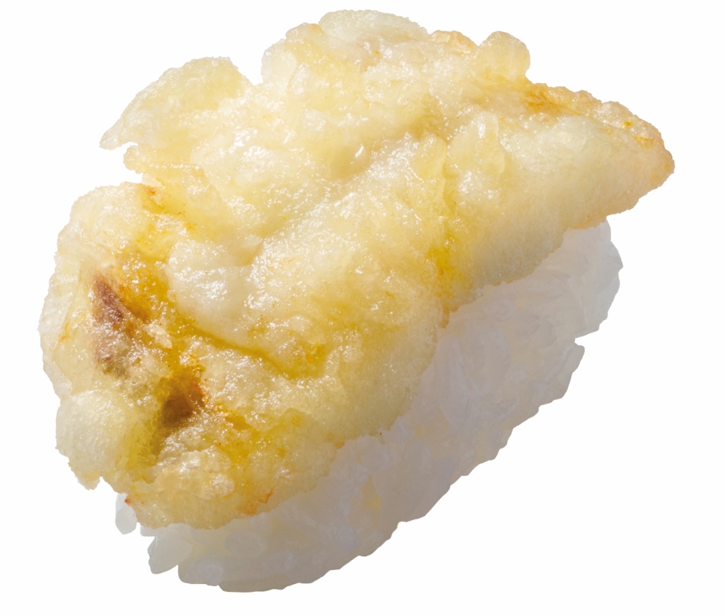 「国産真ふぐの天ぷら握り」/はま寿司の春の旨ねた大漁祭り 第2弾