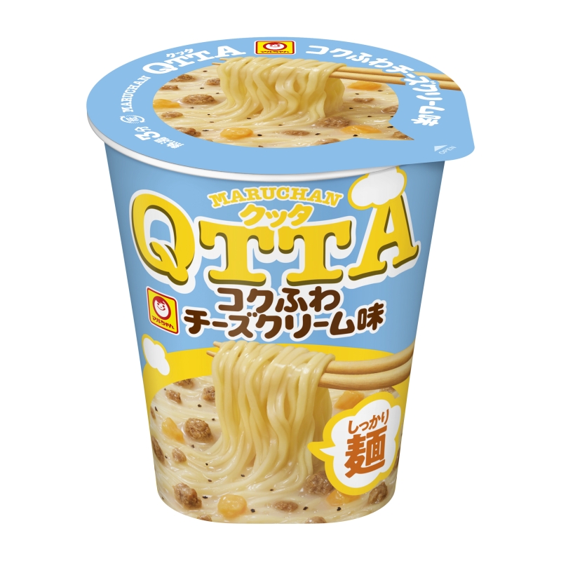 「MARUCHAN QTTA コクふわチーズクリーム味」